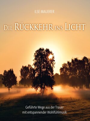 cover image of Die Rückkehr ins Licht--Geführte Wege aus der Trauer mit entspannender Wohlfühlmusik